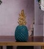 Tropical Pineapple Green Polyresin Showpiece