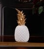 Tropical Pineapple White Polyresin Showpiece