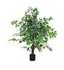 Tropicana Banyan Green Plastic Artificial Tree Without Pot