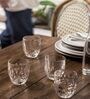 Troquet Transparent Glass ( Set of 6 ) Tumbler Glass