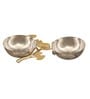 Flowerfleck Dual Nut Dish