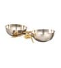 Flowerfleck Dual Nut Dish