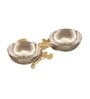 Flowerfleck Dual Nut Dish