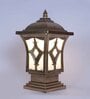 Trovian Gold Aluminium Gate Light  | B22 holder | without Bulb |  Eliante