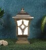 Trovian Gold Aluminium Gate Light  | B22 holder | without Bulb |  Eliante