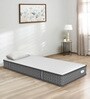 Truben 6 inch Pocketed Spring Single Size Floor Bed Mattress in White & Black Colour