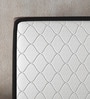 Truben 6 inch Pocketed Spring Single Size Floor Bed Mattress in White & Black Colour