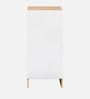 Trudo  10 Pair Shoe Cabinet In Oak & White finish