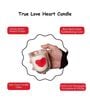 True Love Heart Candle And Card Gift Set
