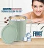 Green Plastic Insulated 400 ml Coffee Mug