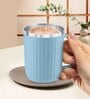 Blue Plastic Insulated 400 ml Coffee Mug