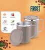 Brown Plastic Insulated 400 ml Coffee Mug