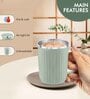 Green Plastic Insulated 400 ml Coffee Mug