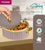 Grey Plastic & Stainless Steel Food Grade Thermoware 2000 ml Casserole