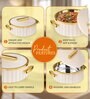 Off WhitePlastic & Stainless Steel Food Grade Thermoware 2000 ml Casserole