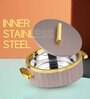 Grey Plastic & Stainless Steel Food Grade Thermoware 2000 ml Casserole