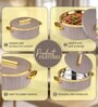 Grey Plastic & Stainless Steel Food Grade Thermoware 2000 ml Casserole