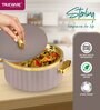 Grey Plastic & Stainless Steel Food Grade Thermoware 2500 ml Casserole