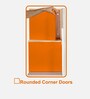 Multi Flexi Bunk Bed in Orange Colour with Sofa Cum Bed With Box Storage