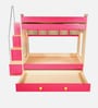 Multi Flexi Bunk Bed in Pink Colour with Drawer Storage