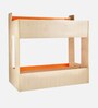 Multi Flexi Bunk Bed in Orange Colour with Drawer Storage
