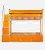 Multi Flexi Bunk Bed in Orange Colour with Drawer Storage