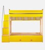 Multi Flexi Bunk Bed in Yellow Colour with Drawer Storage