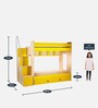 Multi Flexi Bunk Bed in Yellow Colour with Drawer Storage