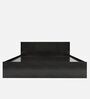 Tsukiko Queen Size Bed in Wenge Finish with Storage
