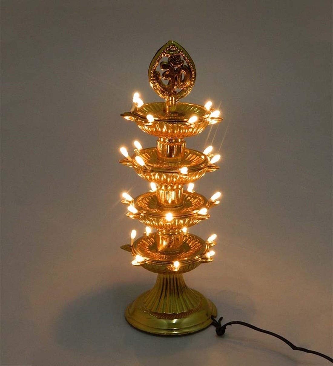 Nigella Gold Plastic Decorative Light, 