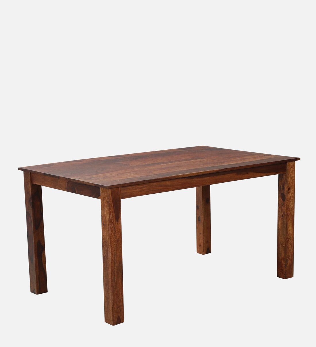 Buy Tuscan Sheesham Wood 6 Seater Dining Table In Classic Honey Finish