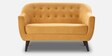 Tuft 2 Seater Sofa In Mustard Colour