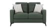 Tuscon Half Leather 2 Seater Sofa in Exotica forest Green colour