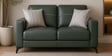 Tuscon Half Leather 2 Seater Sofa in Exotica forest Green colour