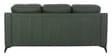 Tuscon Half Leather 3 Seater Sofa in Exotica forest Green colour