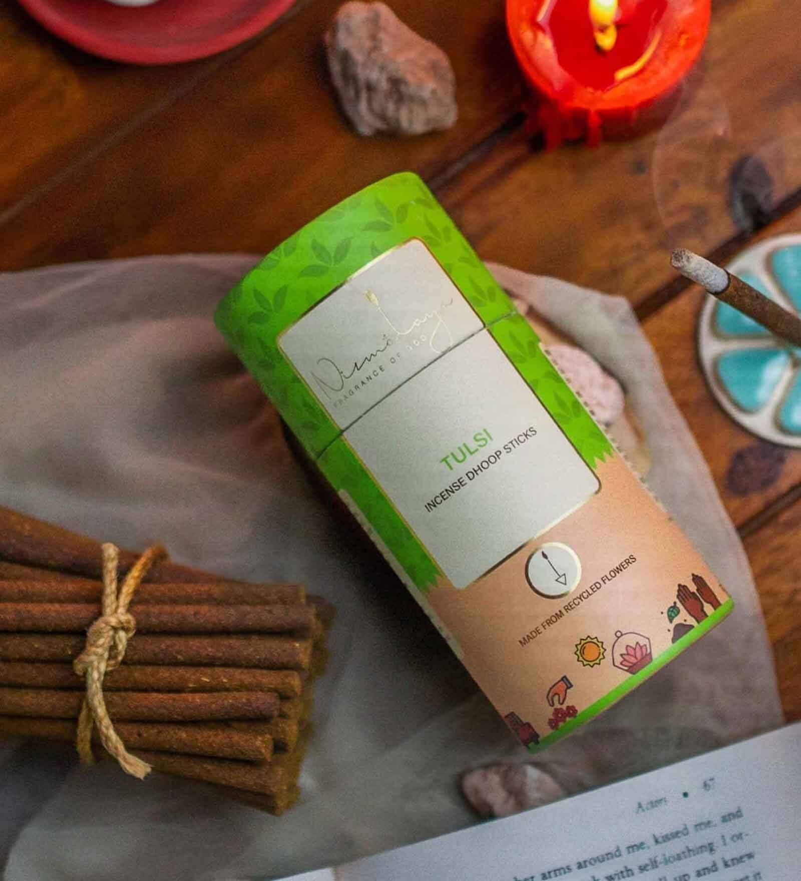 Tulsi Dhoop Sticks for Pooja 40 Sticks