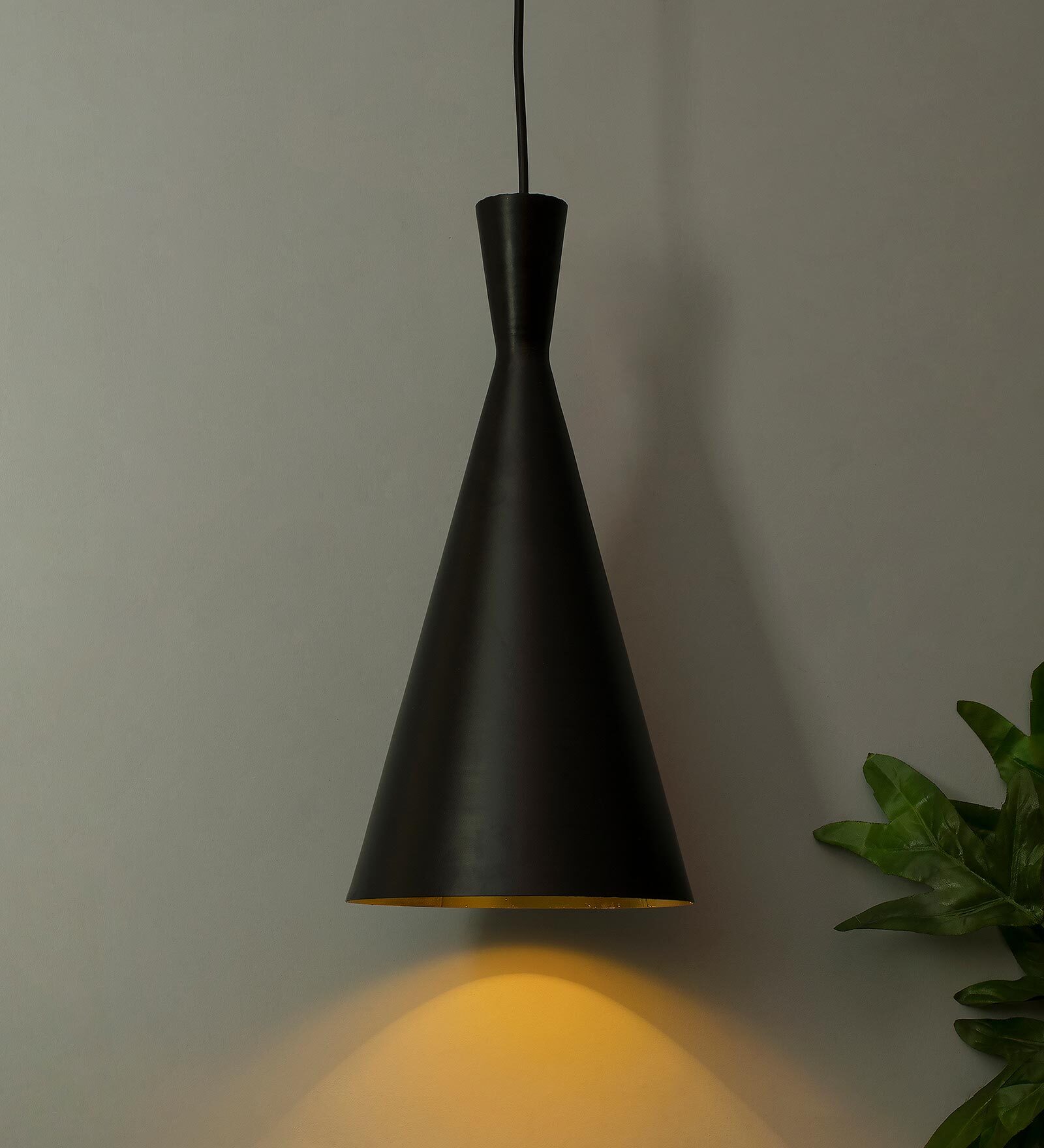 Turin Black Metal Hanging Light