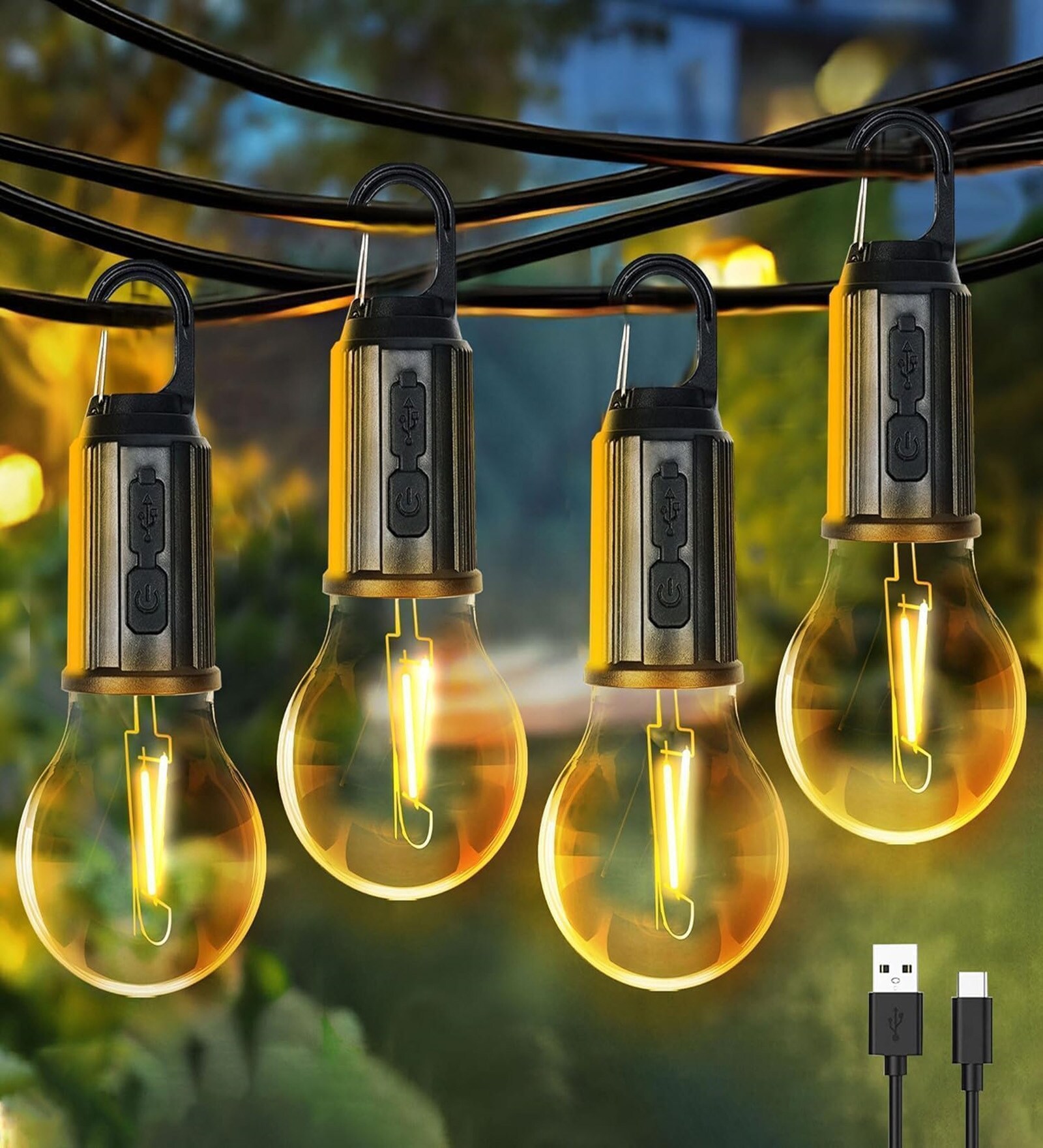 USB Rechargable Emergency Bulb