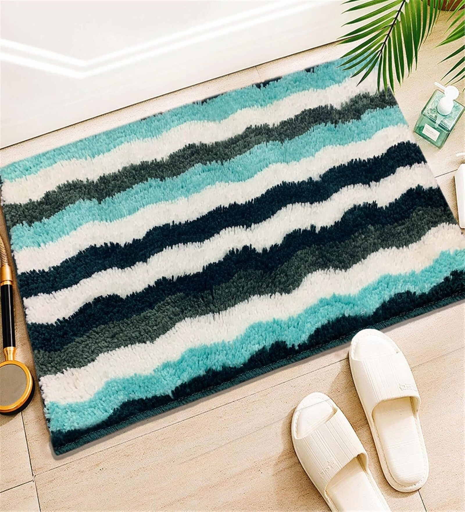 Turquish Microfiber 15x23 Inches Super Soft Bath Mat