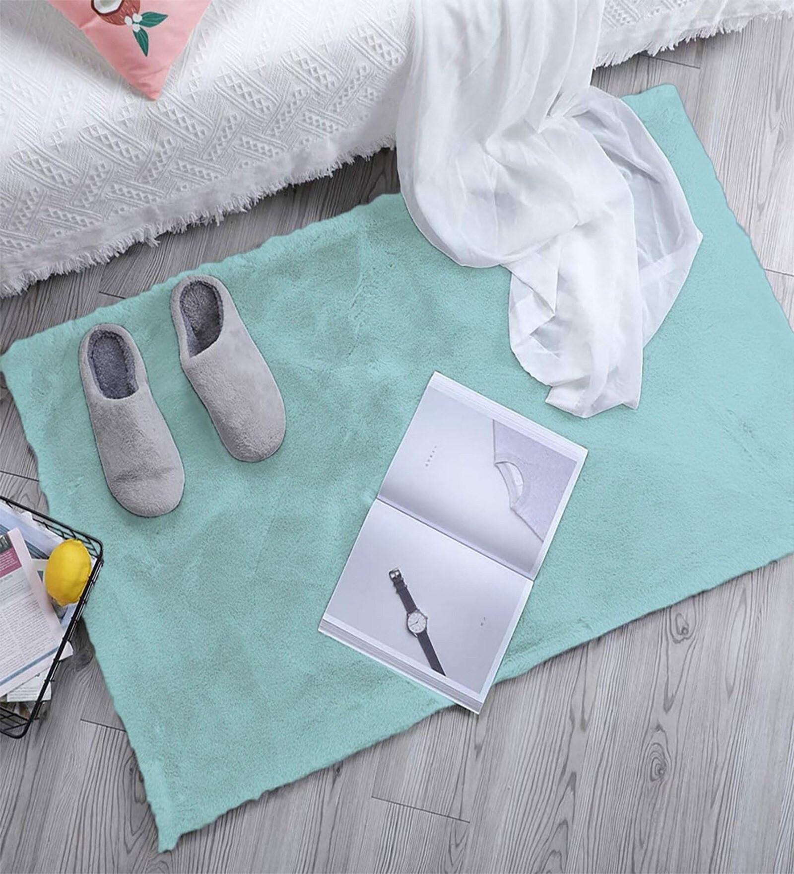 Turquish Polyester 18x30 Inches Super Soft Bath Mat