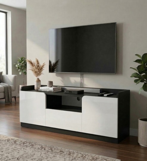 Turtle TV Unit In Black Finish