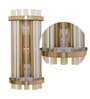 Tubular Metal Novelty Wall Light (Gold)