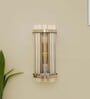 Tubular Metal Novelty Wall Light (Gold)