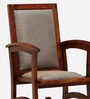 Tucson Sheesham Wood Rocking Chair in Honey Oak Finish