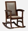 Tucson Sheesham Wood Rocking Chair In Scratch Resistant Provincial Teak Finish