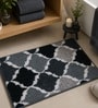 Black And Grey Non-Slip Kids Bath Mat (40x60 CM)
