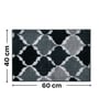 Black And Grey Non-Slip Kids Bath Mat (40x60 CM)