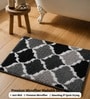 Black And Grey Non-Slip Kids Bath Mat (40x60 CM)
