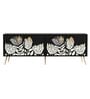 Tulip Mother of Pearl Inlay Media Unit and Entertainment Console Unit