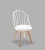 Tulip Cafe Chair in White Colour